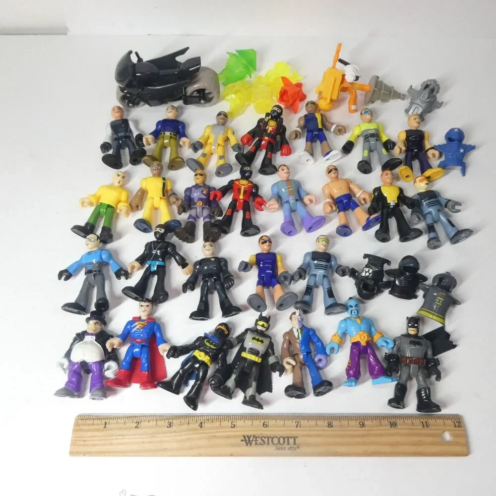 Mattel Fisher Price Imaginext Action Figures Lot Super Heroes